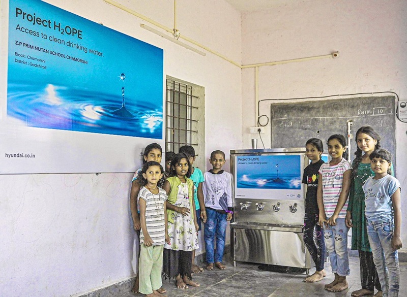 Hyundai Motor India Foundation Launches Project H2OPE in Maharashtra