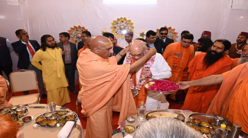 Home Minister Amit Shah At Mahakumbh Mela