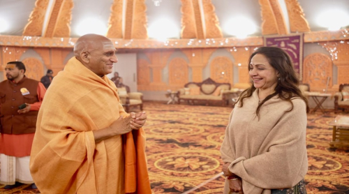Mathura MP Hema Malini in Prayagraj