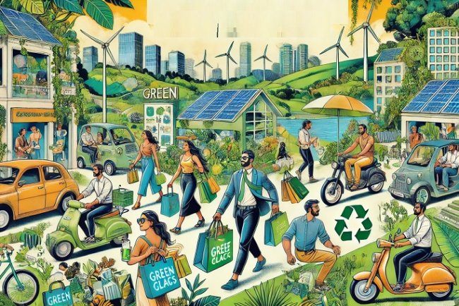 Green Is The New Black For India’s Aspiring Class