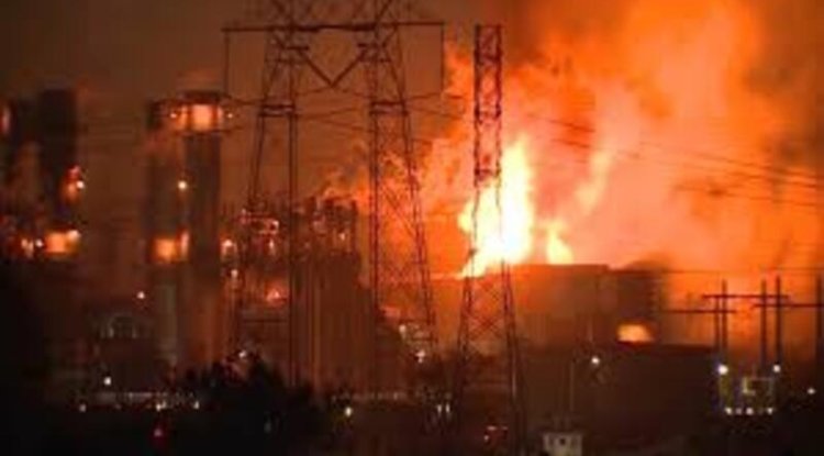 Large Fire at California Battery Plant Prompts Evacuations