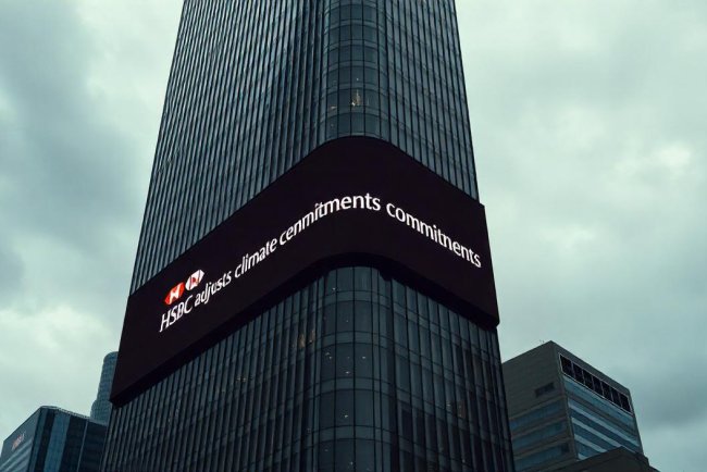 HSBC Drops 2030 Net-Zero Target, Revises Emission Reduction Goals