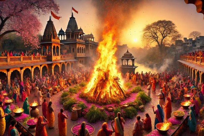 Holi Bonfires: Ancient Rituals with Modern Environmental Benefits