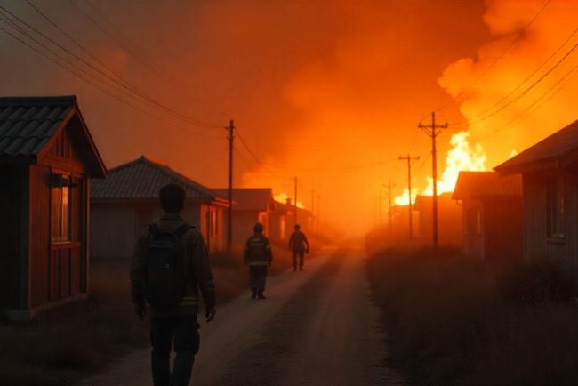 South Korea Battles Raging Wildfires with Emergency Response