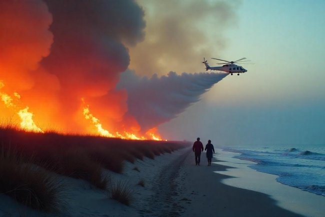 South Korea Wildfires Kill 24 and Force Thousands to Evacuate