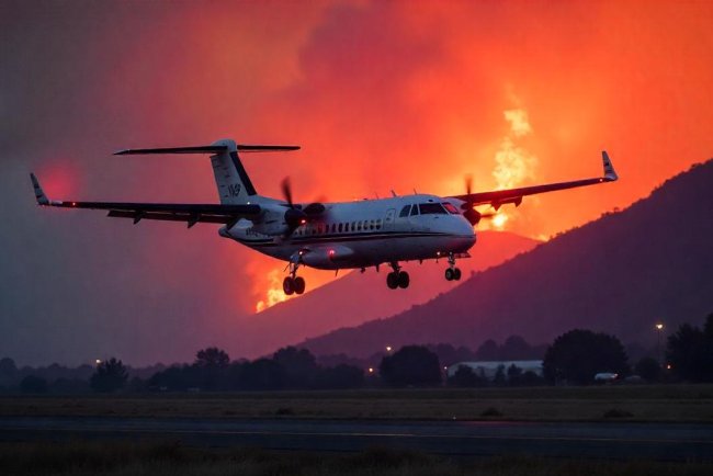 NASA Tests New Airspace Management System for Wildland Firefighting
