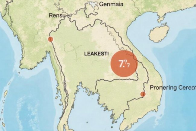 Powerful 7.7 Magnitude Earthquake Strikes Myanmar, Causing Widespread Damage
