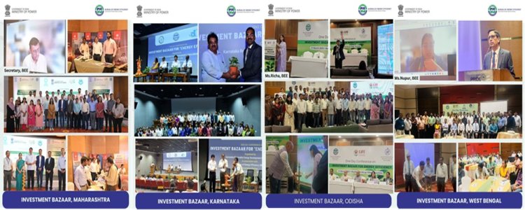 BEE Hosts Investment Bazaars Across Four States, Showcasing Energy Efficiency Projects Worth Rs 37.52 Cr