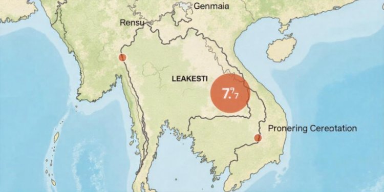 Powerful 7.7 Magnitude Earthquake Strikes Myanmar, Causing Widespread Damage