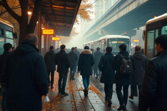 Transportation Gridlock: Severe Winds Disrupt Northern China