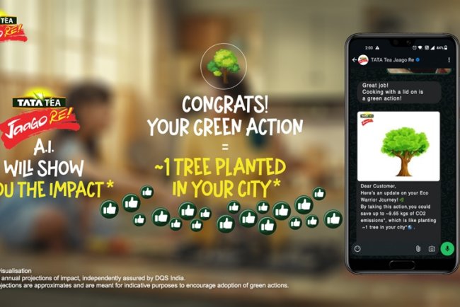 Tata Tea Jaago Re Uses AI to Track Daily Climate-positive Actions