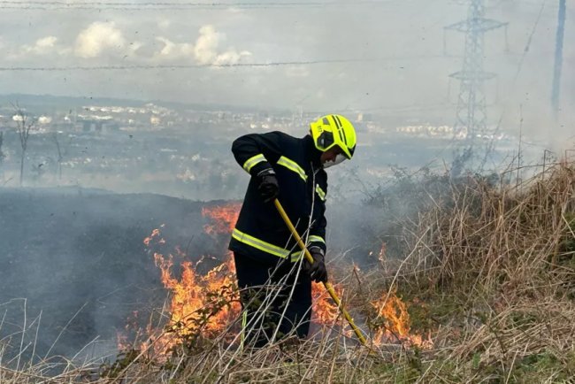 Deliberate Wildfires in Eston Hills Threaten Wildlife and Community Safety
