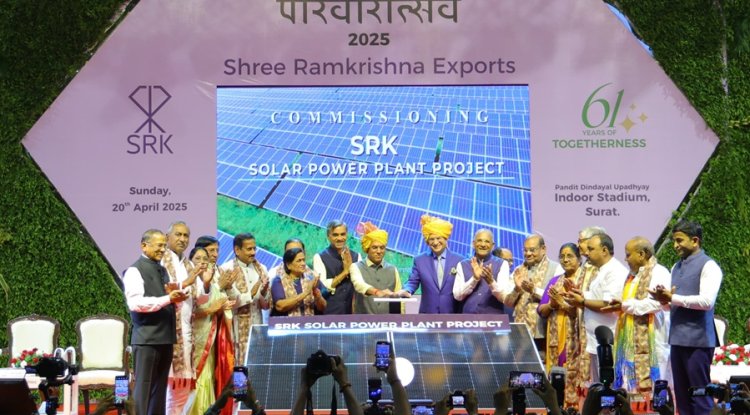 SRK Unveils 6.8 MW Solar Projects For Diamond Units