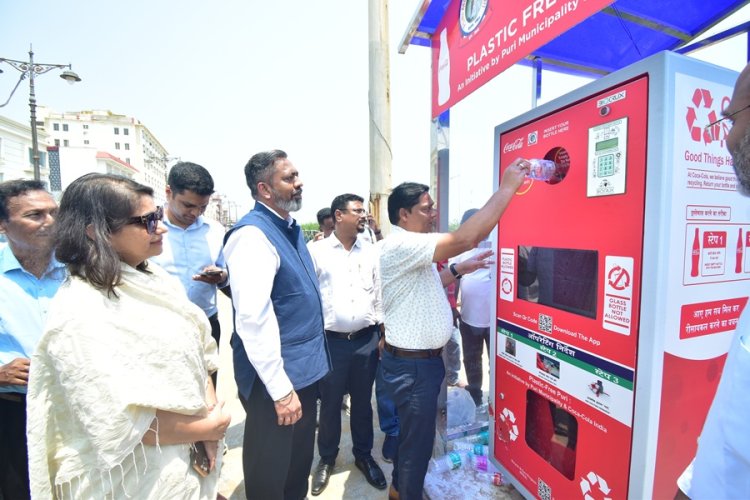 Coca-Cola India Installs Reverse Vending Machines In Puri For Plastic Collection