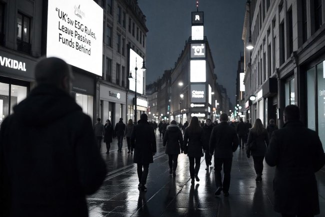 UK’s New ESG Rules Leave Passive Funds Behind in Sustainable Investing
