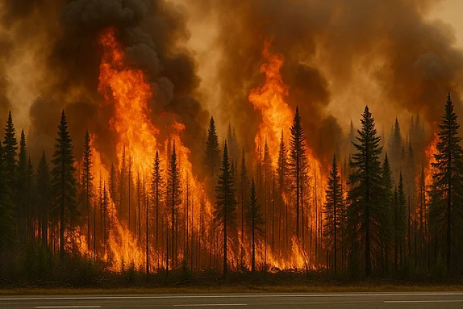 Manitoba Wildfires Highlight Climate Crisis