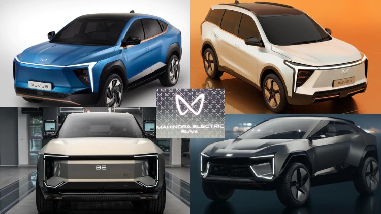 Mahindra Charts Clear Path to All-Electric SUV Lineup by 2030