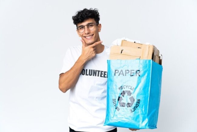 Dr O.P. Bhalla Foundation Recycles Paper Into Notebooks