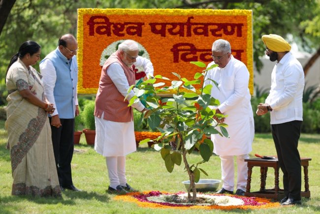 PM Modi Launches Aravalli Green Wall Drive
