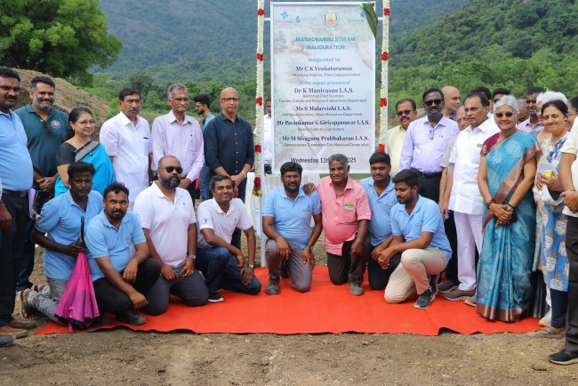 Titan Restores Stream in Tamil Nadu, Boosts Water Access and Farming