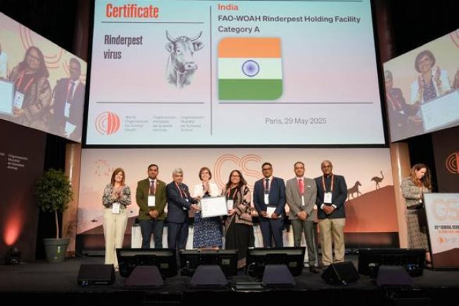 India Gets Global Recognition For Animal Disease Safety