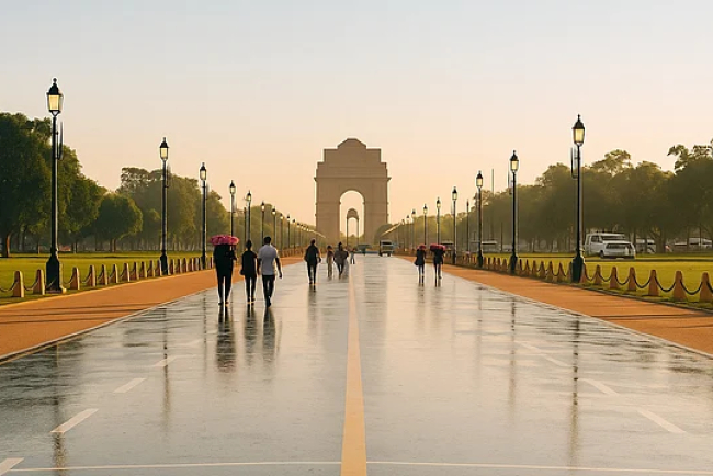 IMD Issues Yellow Alert for Delhi Rain and Thunderstorms in June 2025