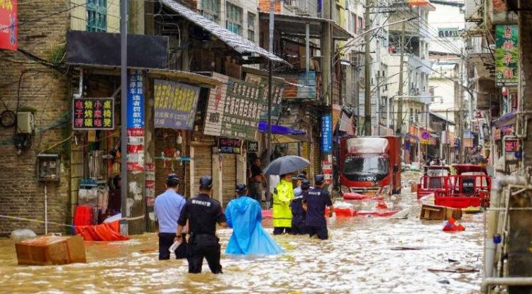 Over 80,000 Evacuated as Severe Flooding Hits Southwest China