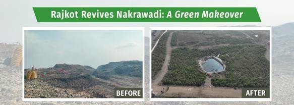 Rajkot Turns 16 Lakh Tonne Dumpsite into 20-Acre Urban Forest