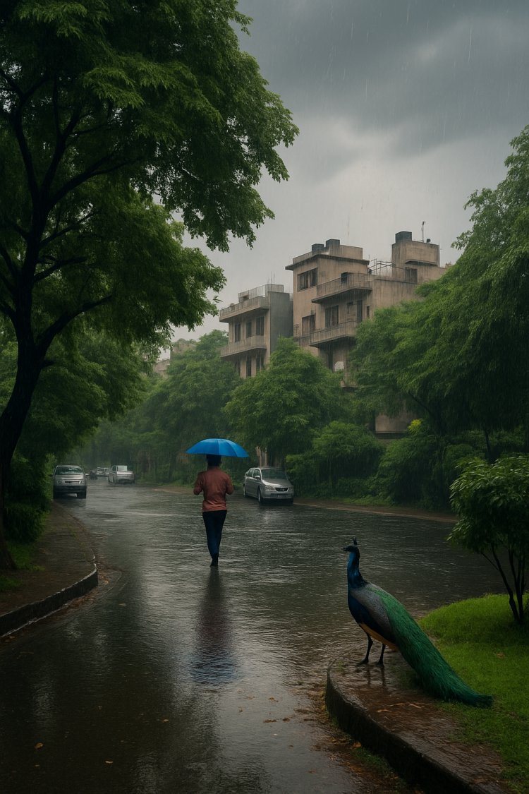 Delhi Wakes Up With Pleasant Weather