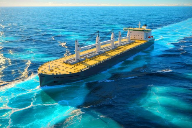 Japan’s Dual-Fuel Supercarrier Launched