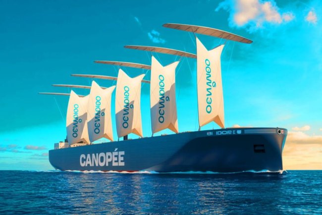 Wind-Powered Cargo Ship Leads Sustainability