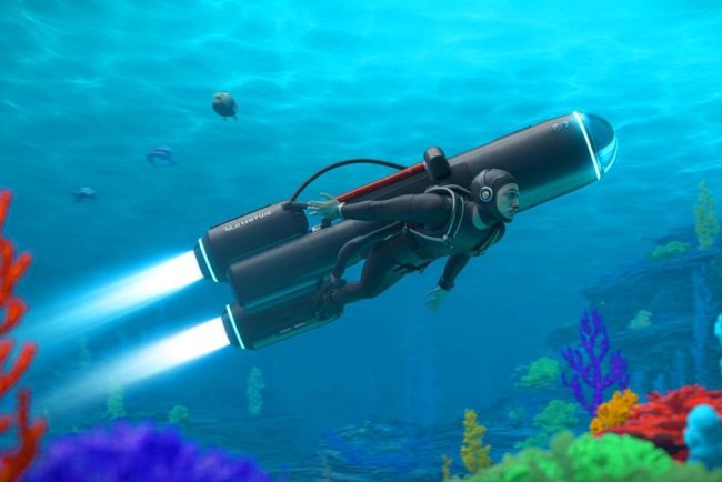 Underwater Jetpack Enhances Ocean Exploration
