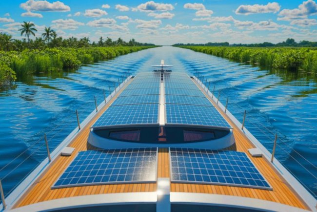 Solar Ship Pioneers Sustainable River Travel
