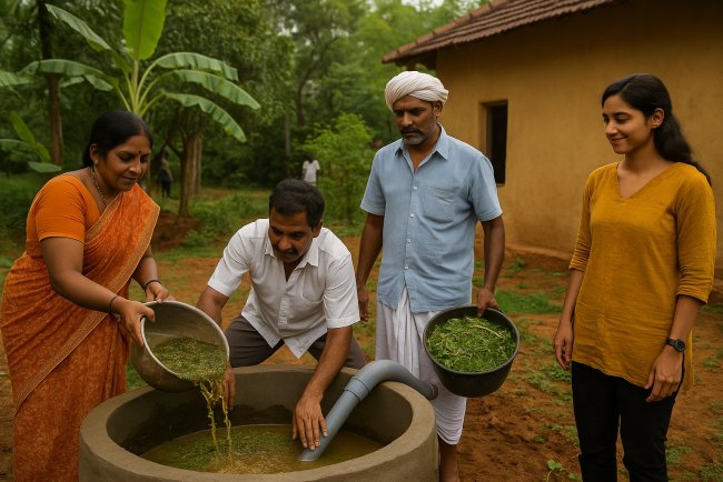 UP Launches Biogas Drive To Cut LPG Use, Boost Rural Jobs