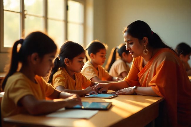 Smart Classrooms Launched in 40 Government Schools Across Uttar Pradesh