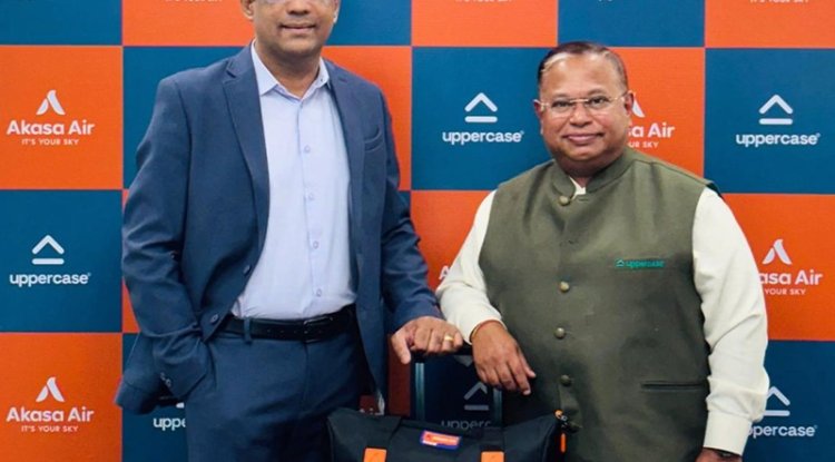 Akasa Air Collaborates With uppercase On Eco-friendly Travel Gear For Cabin Crew