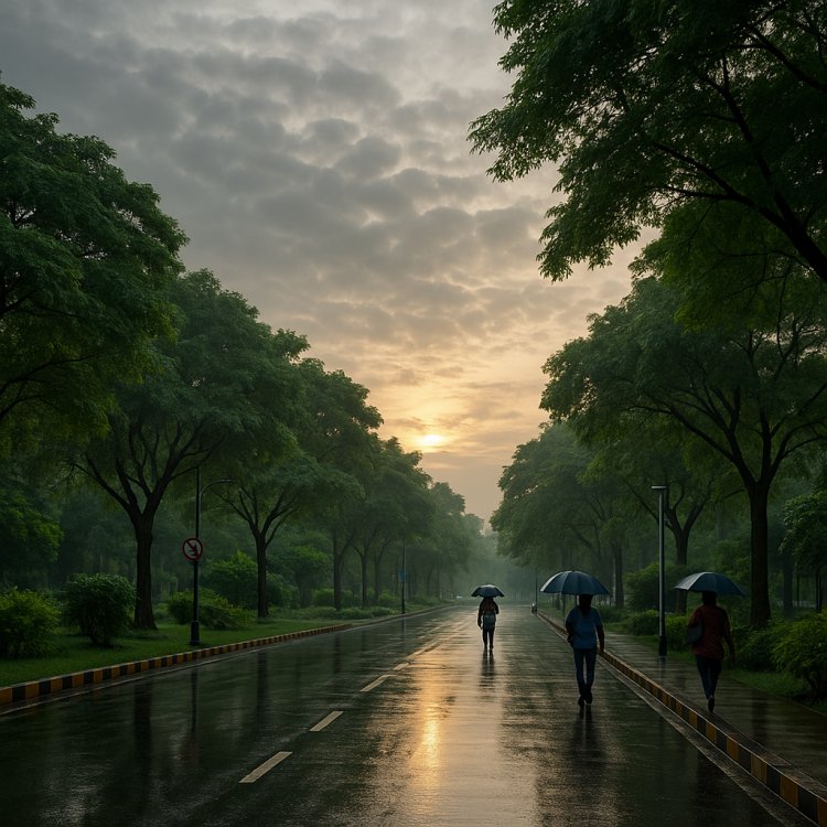 Delhi-NCR Wake Up To Pleasant Morning, Likely Rain Ahead