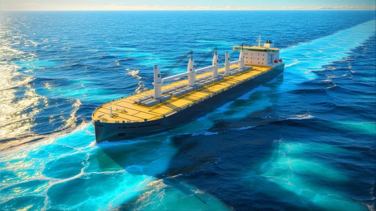 Japan’s Dual-Fuel Supercarrier Launched