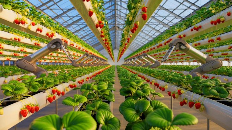 Robots Transform Strawberry Farming at Dyson