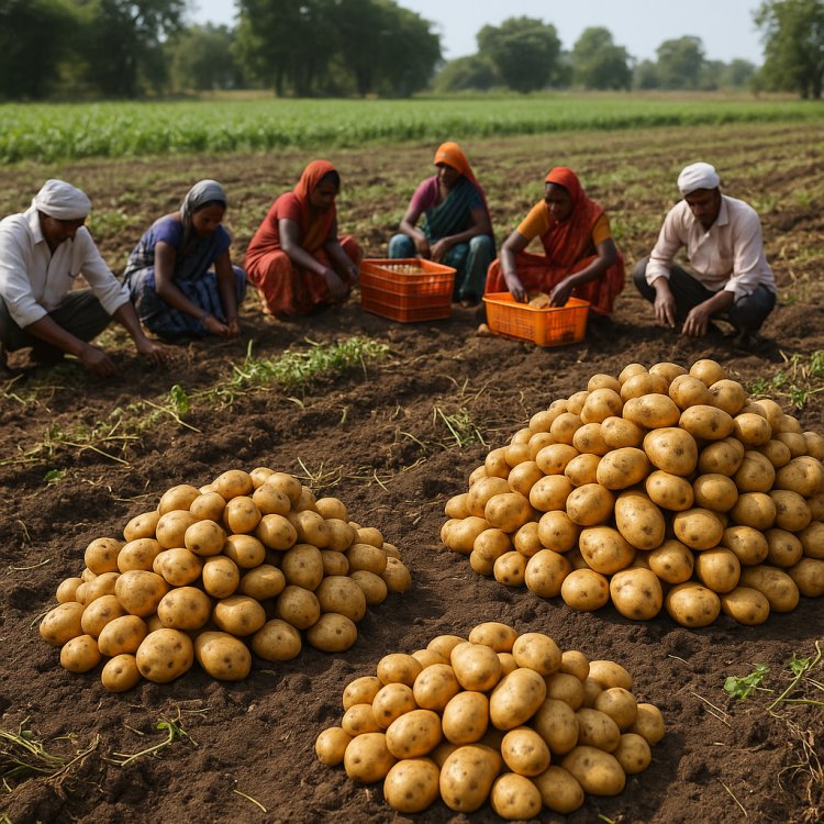 Karnataka Farmers Shift To Potatoes For Better Returns Amid Risks