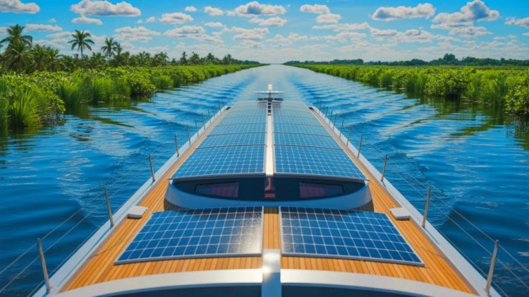 Solar Ship Pioneers Sustainable River Travel