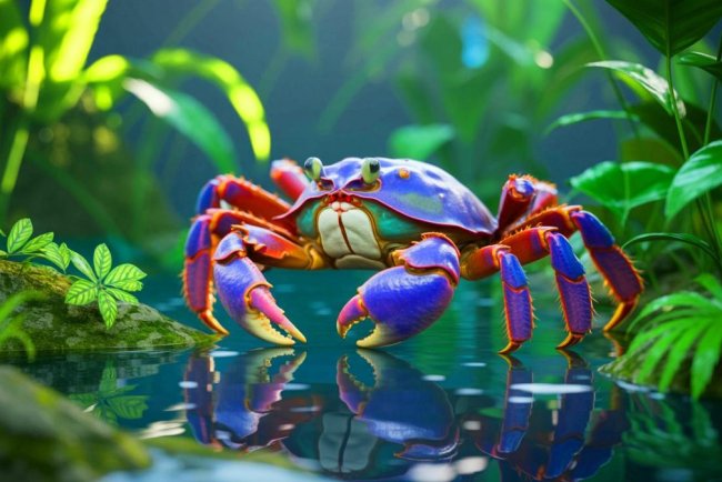 Rare Purple Panda Crab Discovery in Thailand Sparks Urgent Biodiversity Protection Efforts