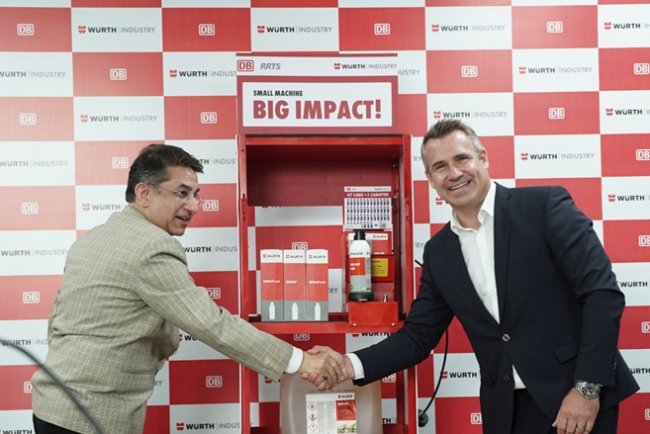 DB RRTS Partners With Würth To Strengthen Sustainable Depot Maintenance