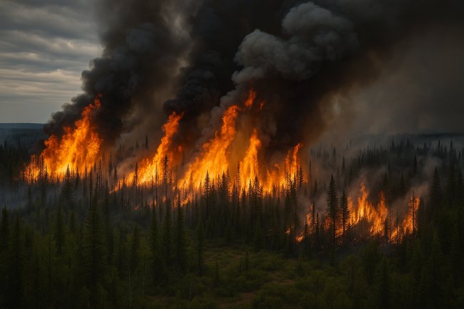 Canada’s Wildfires Spread to New Regions Never Affected Before