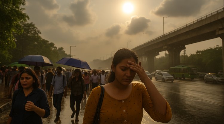Cloudy skies, but humid heat persists in Delhi-NCR, light rain likely