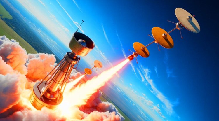 China Officials Panic After US Space Cannon Fires Hundreds of Flat Satellites Into Orbit