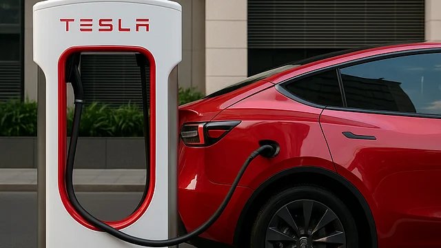 Tesla Launches First Charging Station in India