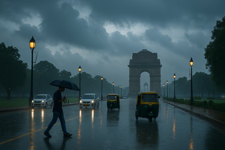 Light Rain In Delhi-NCR, Rising Humidity May Add To Discomfort