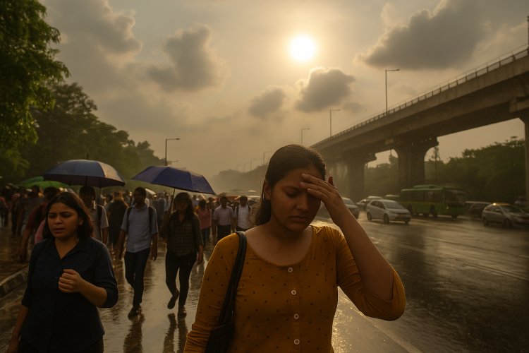 Cloudy skies, but humid heat persists in Delhi-NCR, light rain likely
