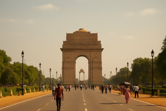 Delhi Set for Warm, Partly Cloudy Week